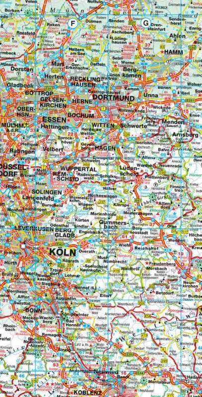 Falk autokaart Duitsland professional recente uitgave, editie 2015-2017
