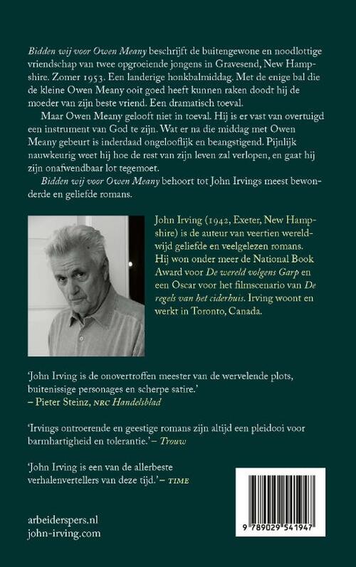 Bidden wij voor Owen Meany