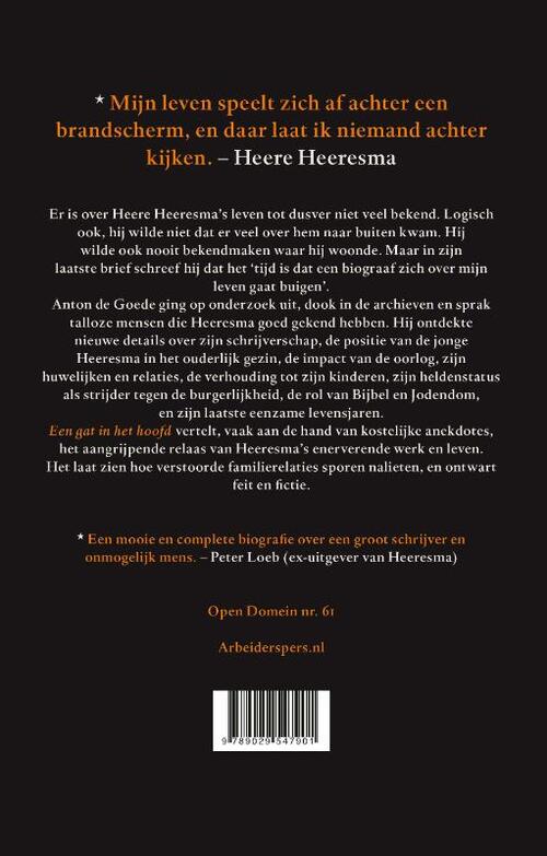 Een gat in het hoofd