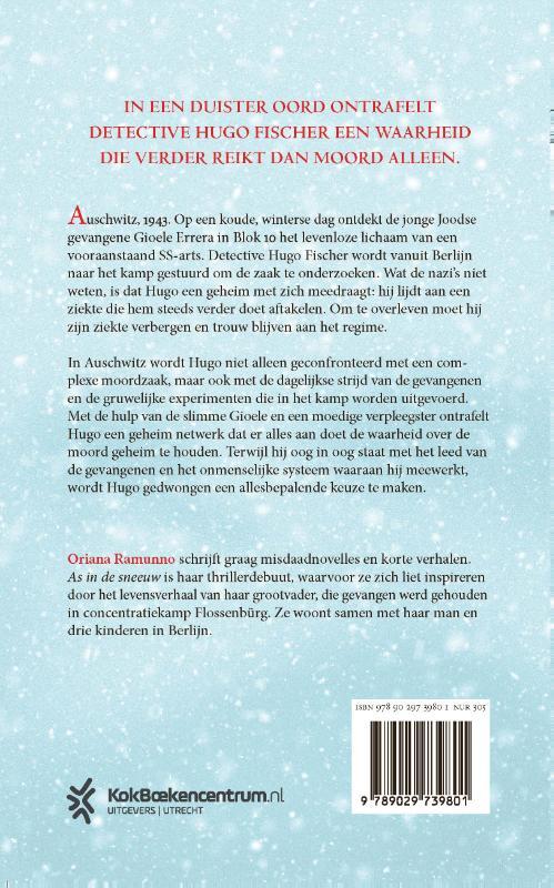 As in de sneeuw