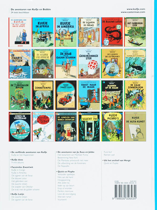 Kuifje - 3 - DE SIGAREN VAN DE FARAO (Hardcover)