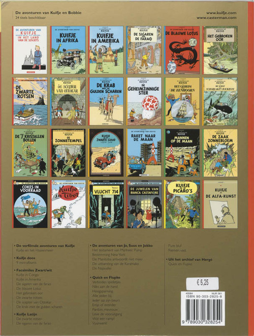 Kuifje - 23 - KUIFJE EN DE ALFAKUNST