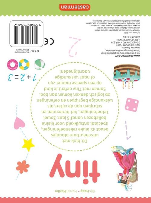 Tiny oefenblok - Ik leer rekenen 5+