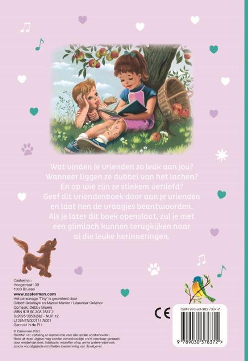 Tiny Vriendenboek 2025