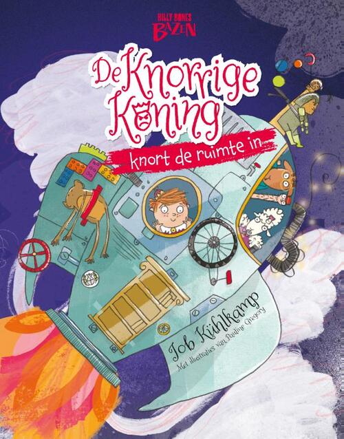 De Knorrige Koning knort de ruimte in