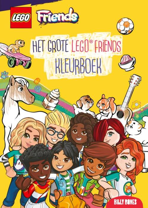 Het grote LEGO Friends kleurboek