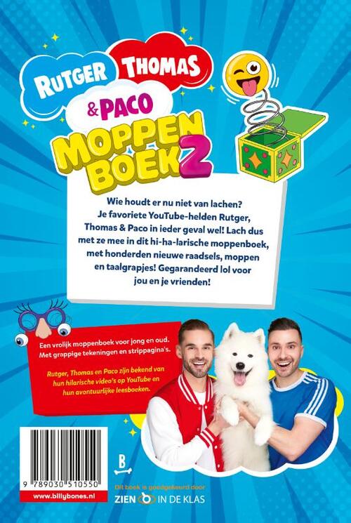Het Moppenboek van Rutger, Thomas en Paco deel 2