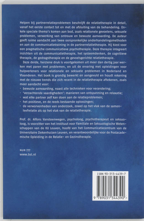 Helpen bij partnerrelatieproblemen