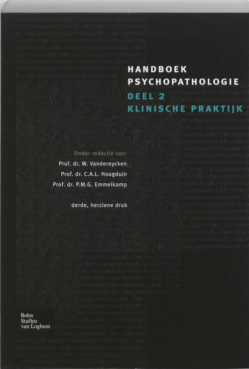 Handboek psychopathologie