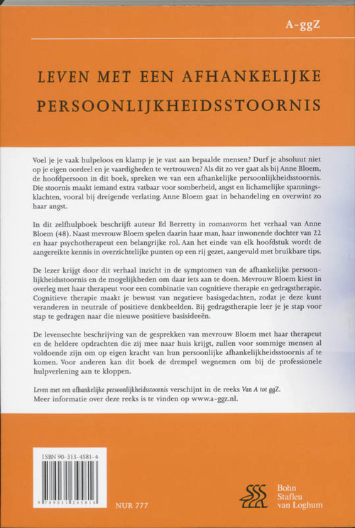 Leven met een afhankelijke persoonlijkheidsstoornis