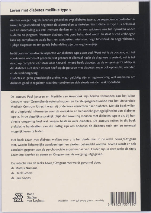 Leven met diabetes mellitus type 2