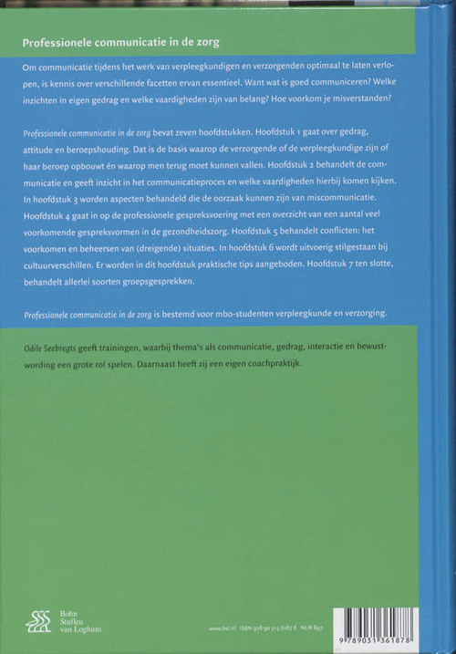 Professionele communicatie in de zorg