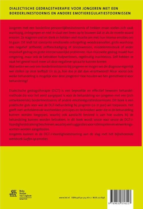 Dialectische gedragstherapie voor jongeren met een borderlinestoornis en andere emotieregulatiestoornissen