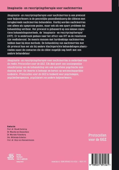 Imaginatie- en rescriptingtherapie van nachtmerries