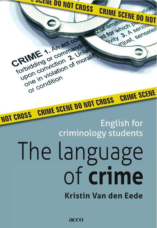 The language of crime