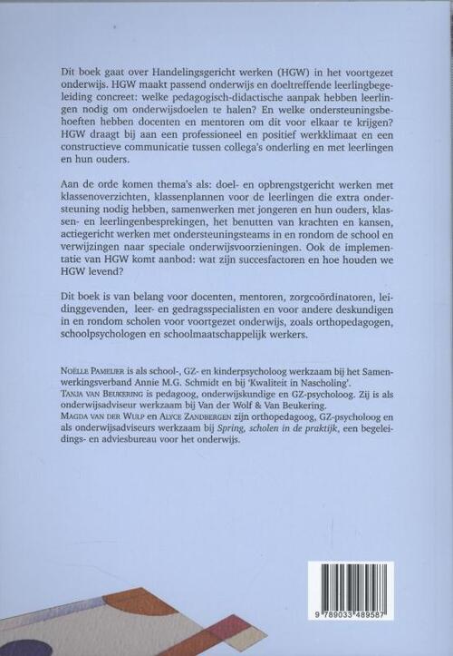 Handelingsgericht werken in het voortgezet onderwijs