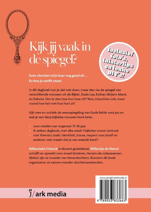 In de spiegel