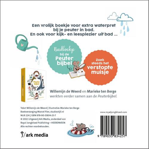 Spatten in het water