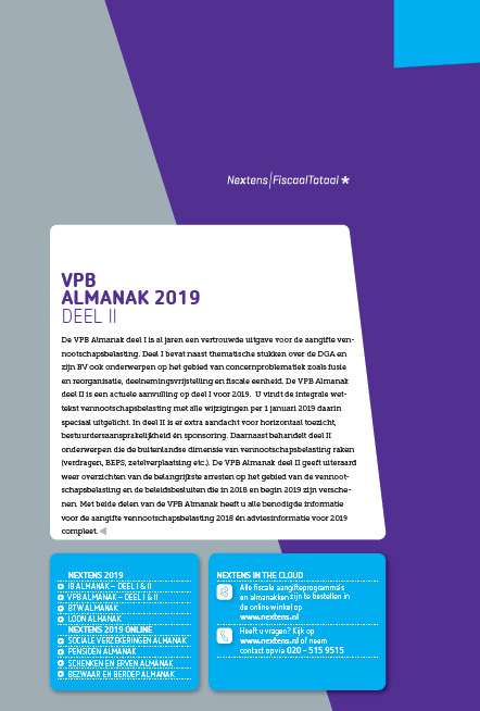 Nextens VPB Almanak 2019