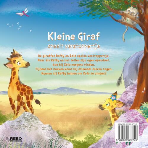 Kleine Giraf speelt verstoppertje, Doelman | Boek 9789036637749 Bruna