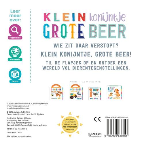 Klein konijntje, grote beer