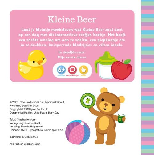 Kleine Beer - knisperboekje - mini me