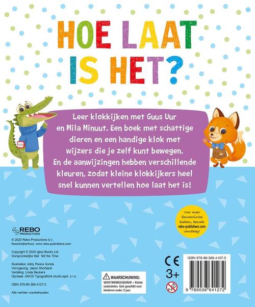 Klokboek-Hoe laat is het?