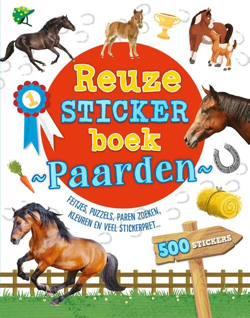 Banzai Vruchtbaar Artefact Reuzestickerboek Paarden, Claire Sipi | Boek | 9789036641395 | Bruna