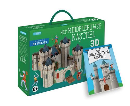 Panter stapel doe niet Het middeleeuws kasteel - Boek + 3D-puzzel, Irena Trevisan | Kartonboekje |  9789036641999 | Bruna