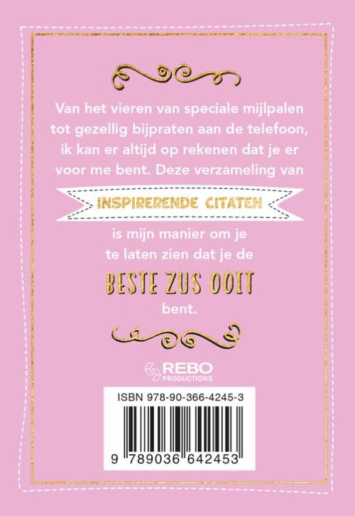 Voor de beste zus ooit - Cadeauboeken