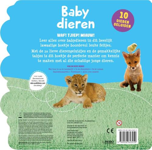 Geluidenboek - Babydieren
