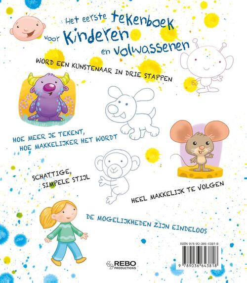 Het eerste tekenboek voor kinderen en volwassenen