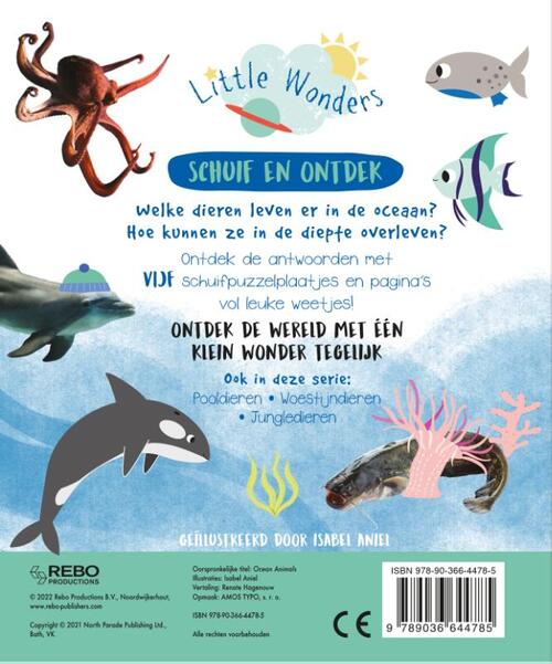 Oceaandieren - Schuif en ontdek