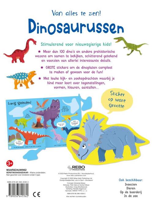Van alles te zien! Dinosaurussen
