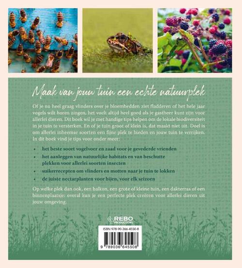 Breng het wild terug in je tuin