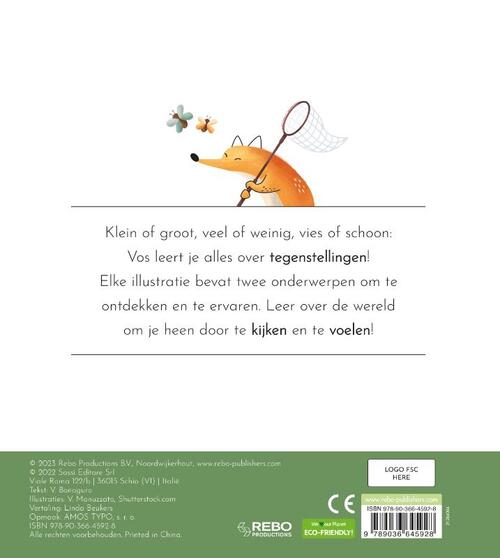Tegenstellingen - Mijn eerste voelboek
