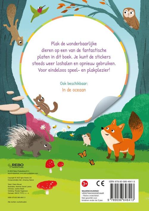 Superstickers In de natuur