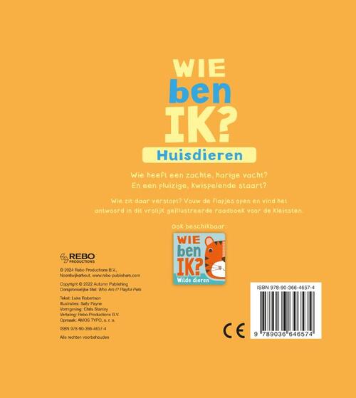Wie ben ik? Huisdieren