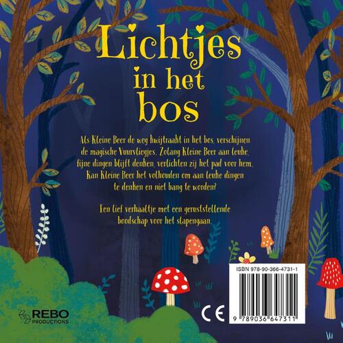 Lichtjes in het bos