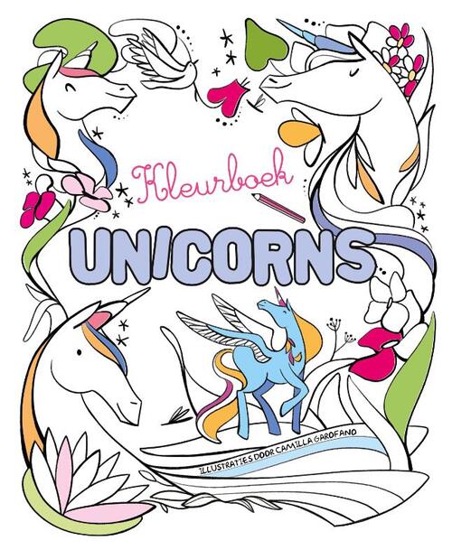 Unicorns - Kleurboek
