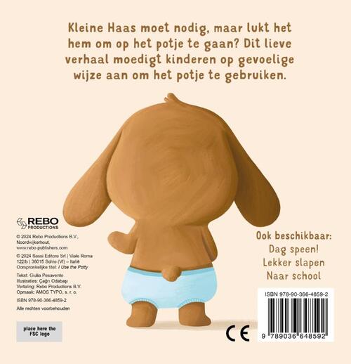 Op het potje - Stap voor stap