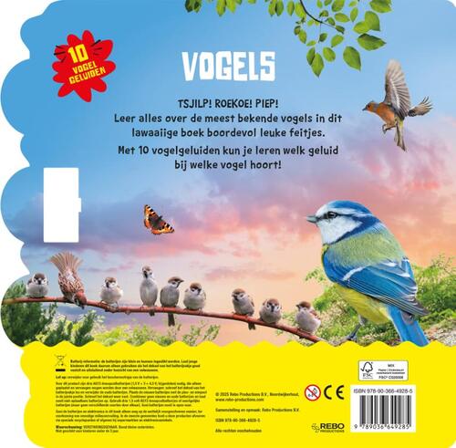 Vogels - 10-geluidenboek