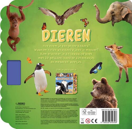 Dieren - 20-geluidenboek