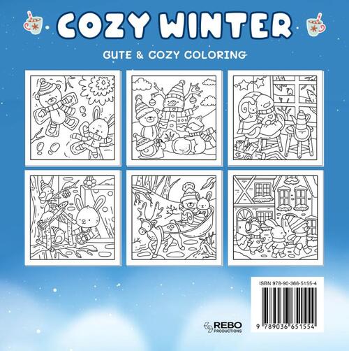 Cozy winter - Coloring Book Cafe