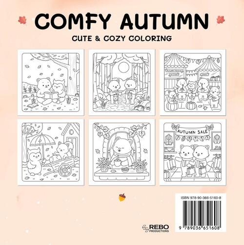 Comfy autumn - Coloring Book Cafe