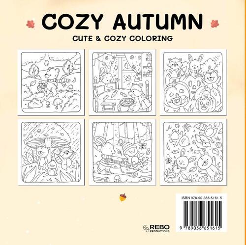 Cozy autumn - Coloring Book Cafe