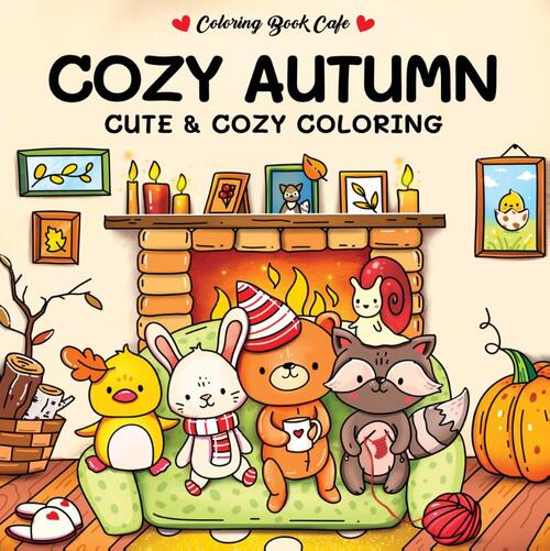 Cozy autumn - Coloring Book Cafe