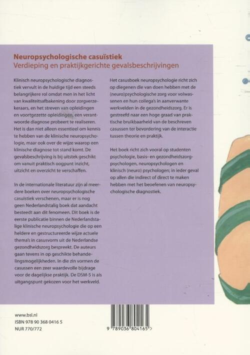 Neuropsychologische Casuïstiek Bohn Stafleu Van Loghum Boek 9789036804165 Bruna