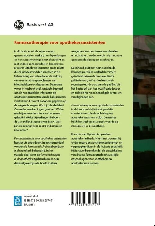 Farmacotherapie voor apothekersassistenten