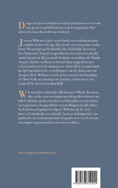 Je lied wordt gehoord